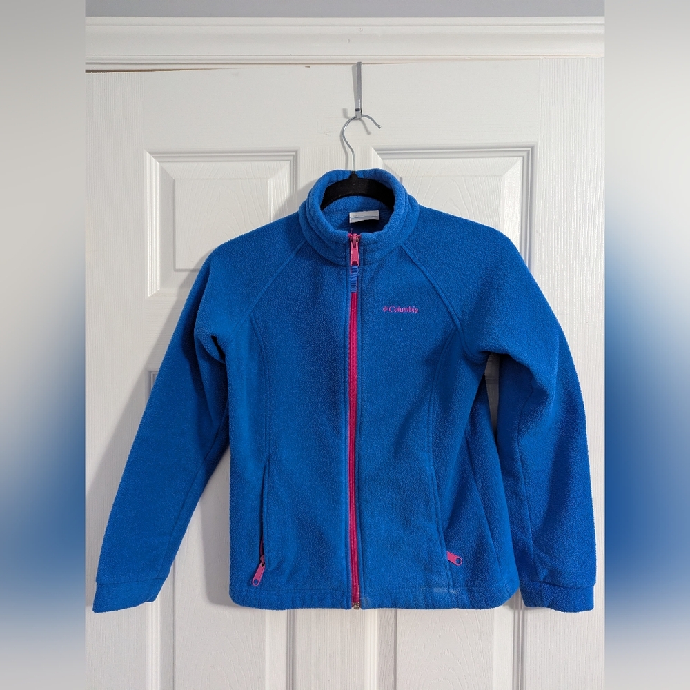 Columbia Kids Bright Blue Fleece Jacket